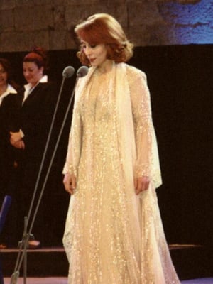 This is the Avatar Image for the فيروز Fayrouz, A Lebanese singer, actress, and musician.:: AI Voice and Text to Speech Generator